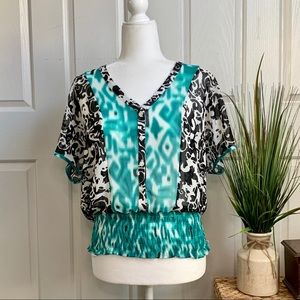 🦋 3 for 25 🦋 ALFANI printed blouse